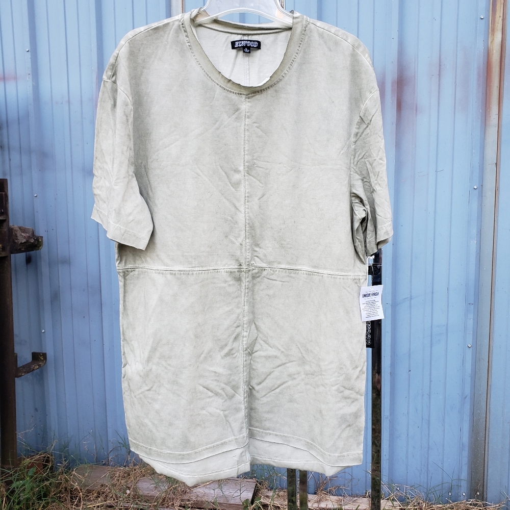 Bundle of 2 Elwood Oil Wash Long Ts Mens Size L